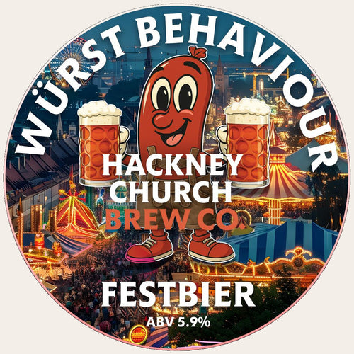 Würst Behaviour - Festbier Lager - 5.9% ABV
